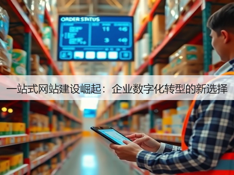 一站式网站建设崛起：企业数字化转型的新选择