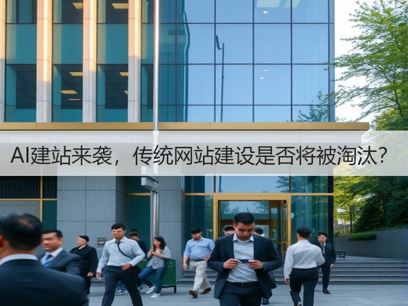 AI建站来袭，传统网站建设是否将被淘汰？