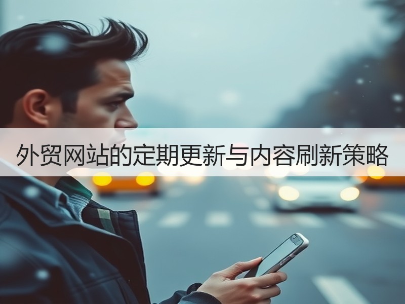 外贸网站的定期更新与内容刷新策略