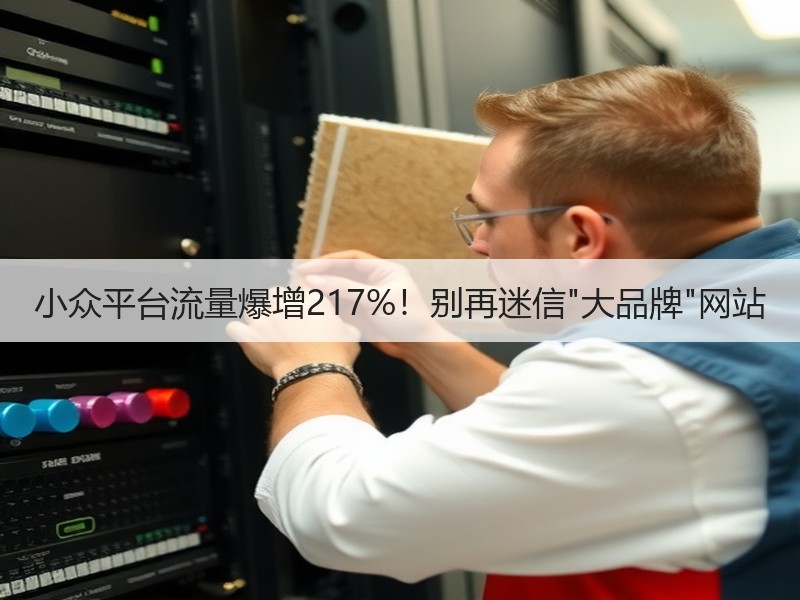 小众平台流量爆增217%！别再迷信