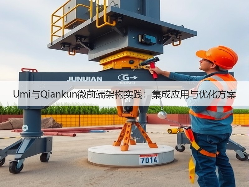 Umi与Qiankun微前端架构实践：集成应用与优化方案