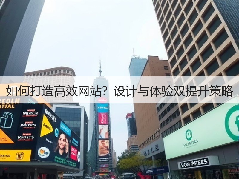 如何打造高效网站？设计与体验双提升策略