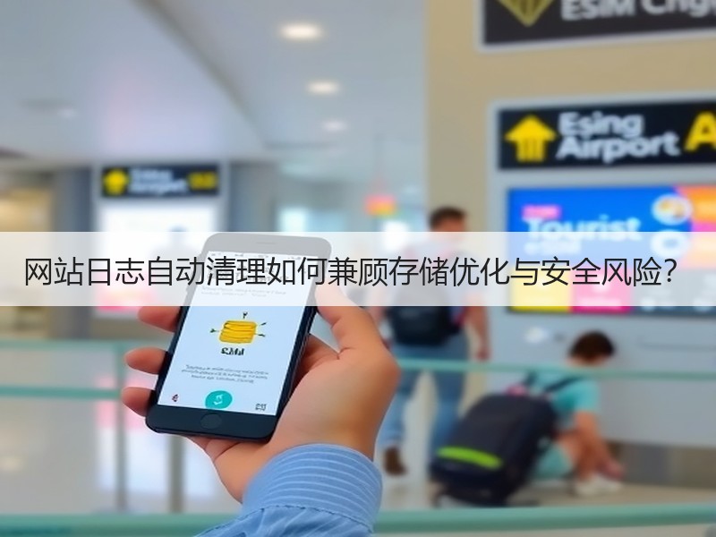 网站日志自动清理如何兼顾存储优化与安全风险？