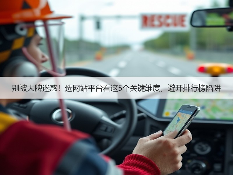 别被大牌迷惑！选网站平台看这5个关键维度，避开排行榜陷阱