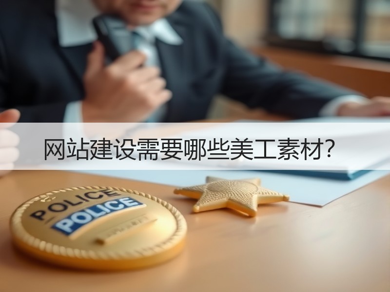 网站建设需要哪些美工素材？