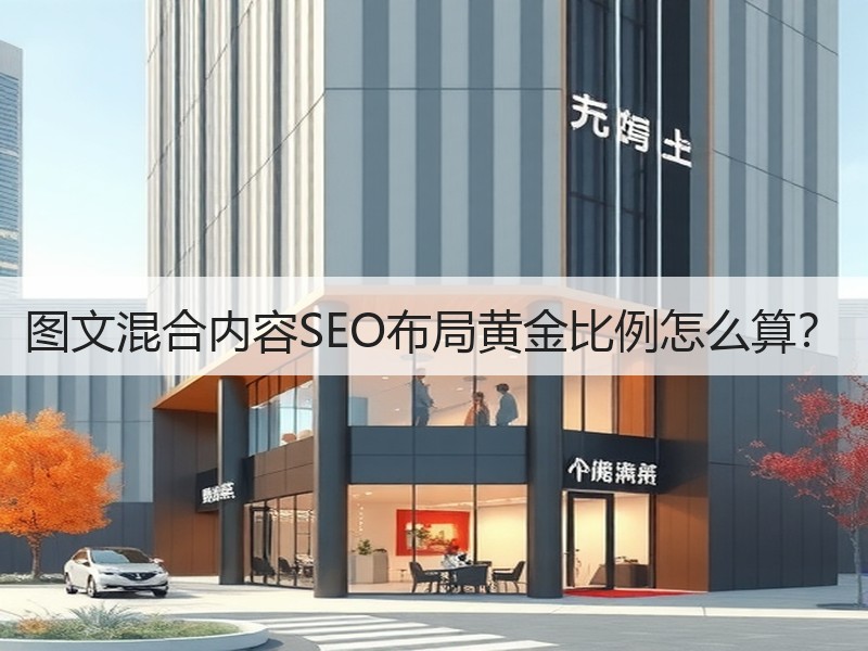 图文混合内容SEO布局黄金比例怎么算？
