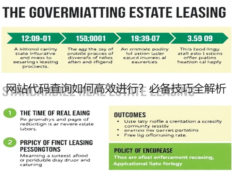 网站代码查询如何高效进行？必备技巧全解析