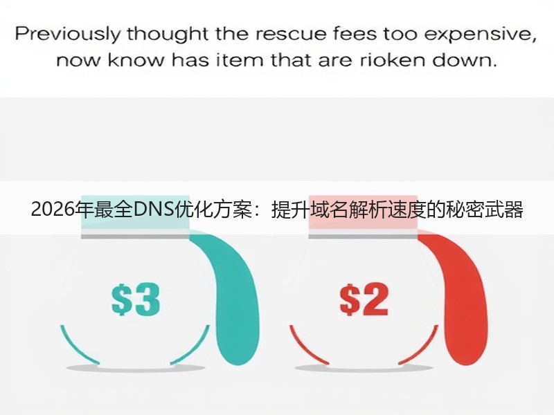 2026年最全DNS优化方案：提升域名解析速度的秘密武器