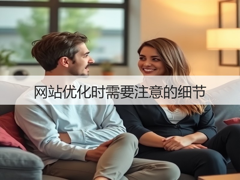 网站优化时需要注意的细节