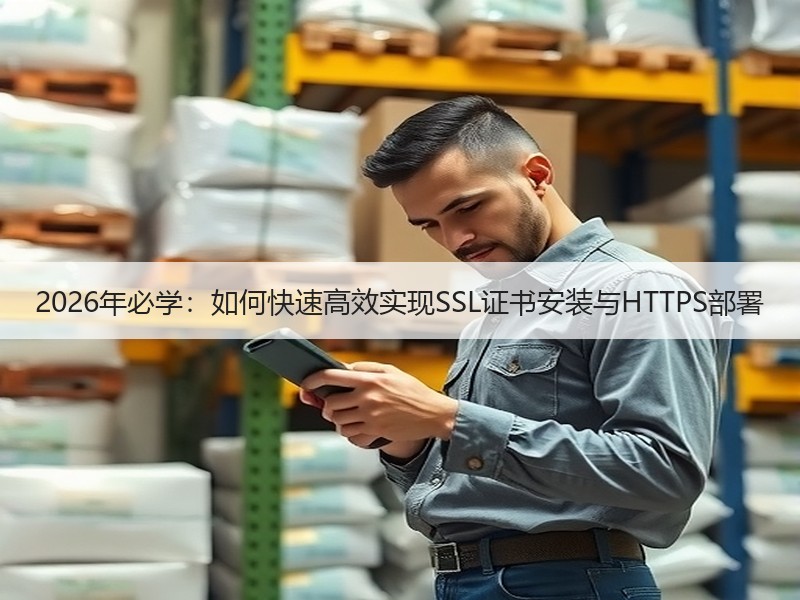 2026年必学：如何快速高效实现SSL证书安装与HTTPS部署