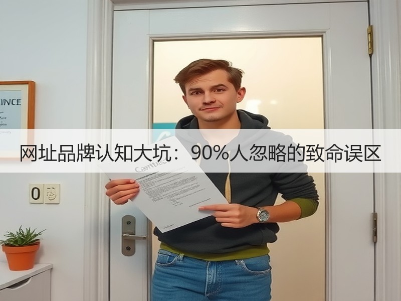 网址品牌认知大坑：90%人忽略的致命误区