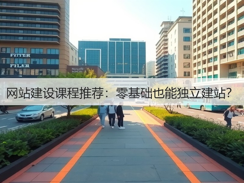 网站建设课程推荐：零基础也能独立建站？