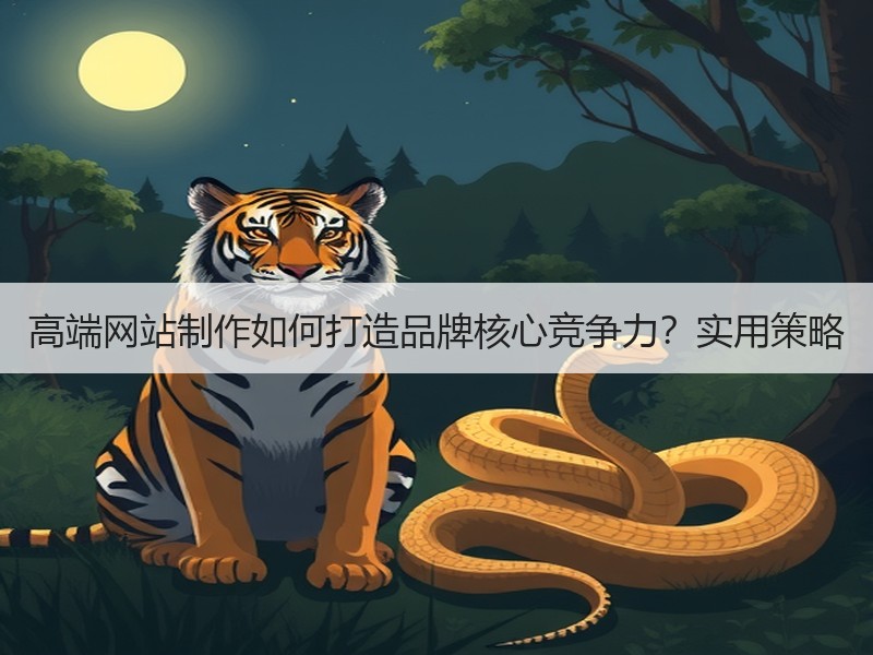 高端网站制作如何打造品牌核心竞争力？实用策略