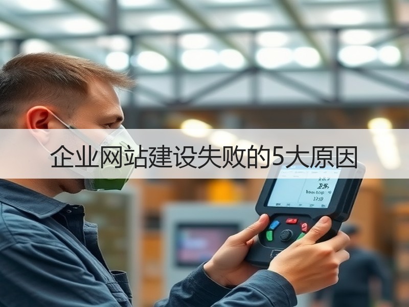 企业网站建设失败的5大原因