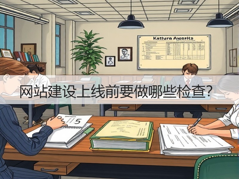 网站建设上线前要做哪些检查？