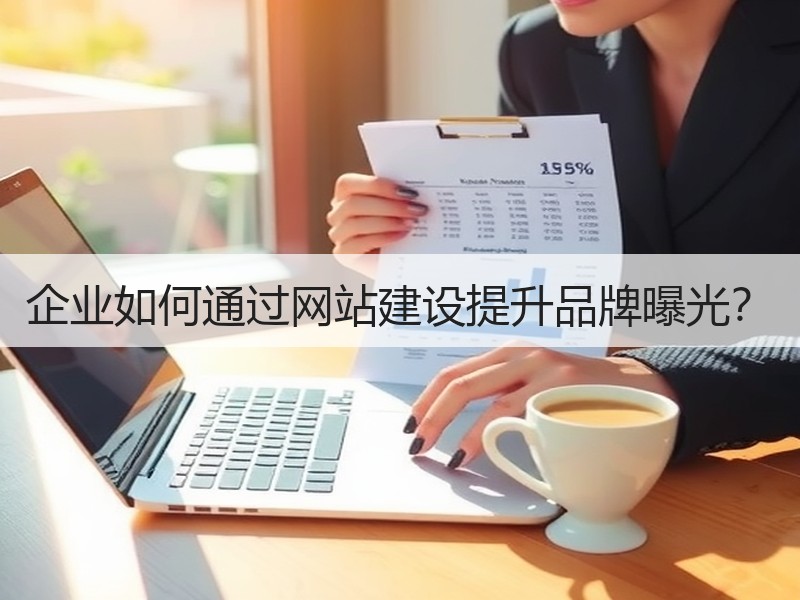 企业如何通过网站建设提升品牌曝光？