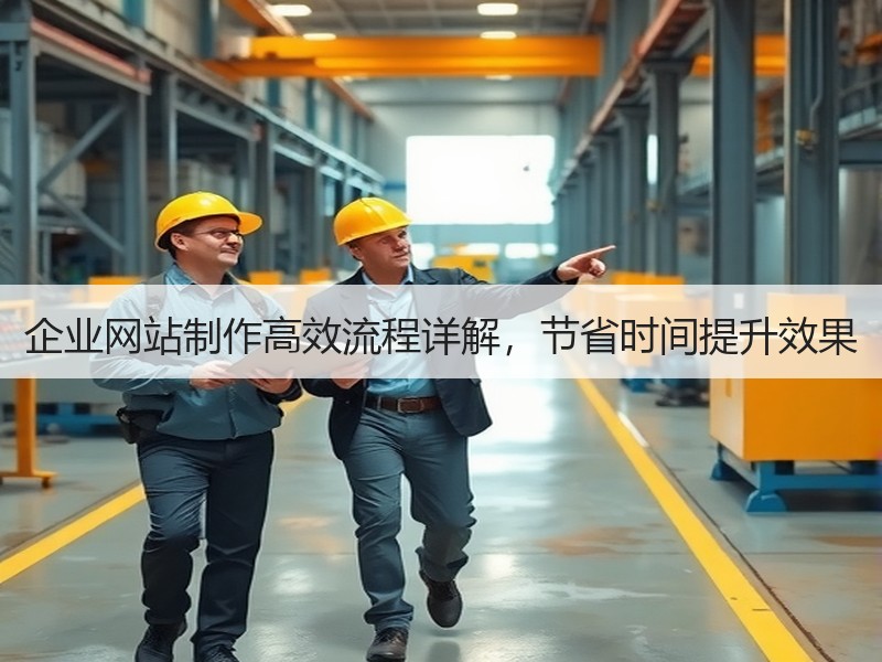 企业网站制作高效流程详解，节省时间提升效果