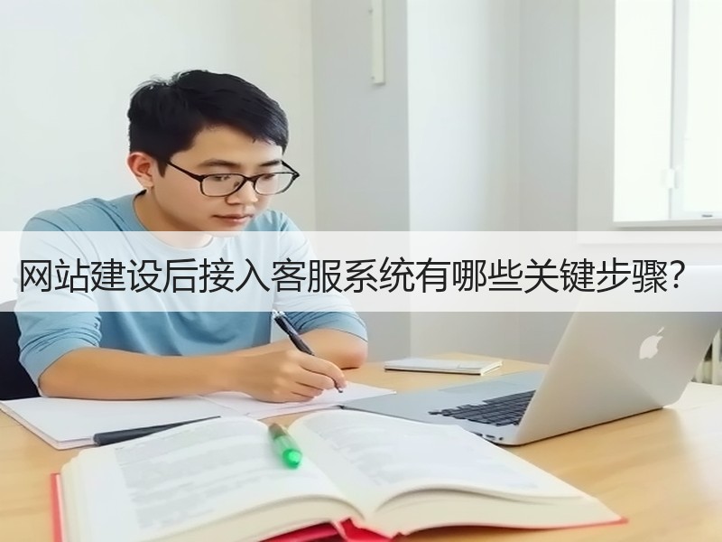 网站建设后接入客服系统有哪些关键步骤？