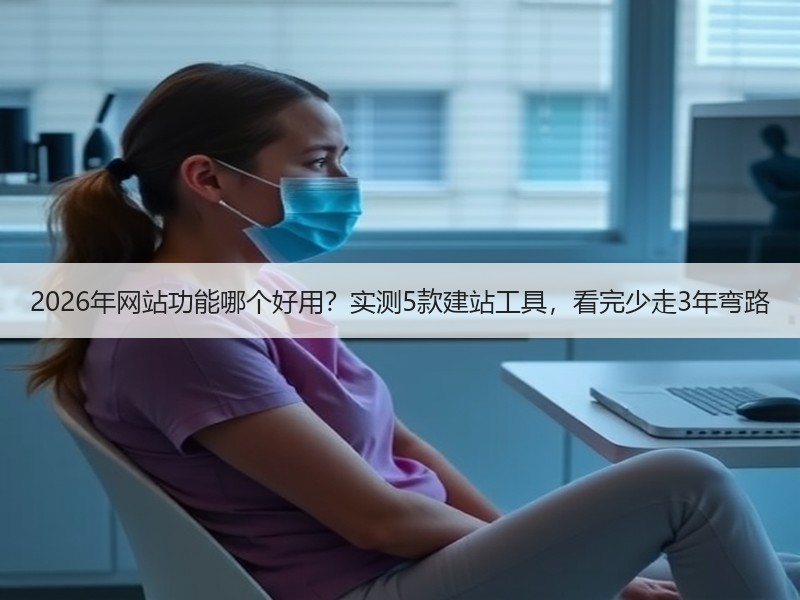 2026年网站功能哪个好用？实测5款建站工具，看完少走3年弯路
